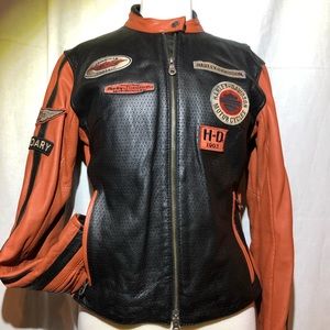 Harley-Davidson Motorcycle Jacket w/ 2 Pc Bonus